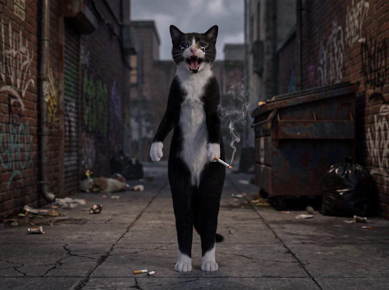 Screaming Cat community meme 18