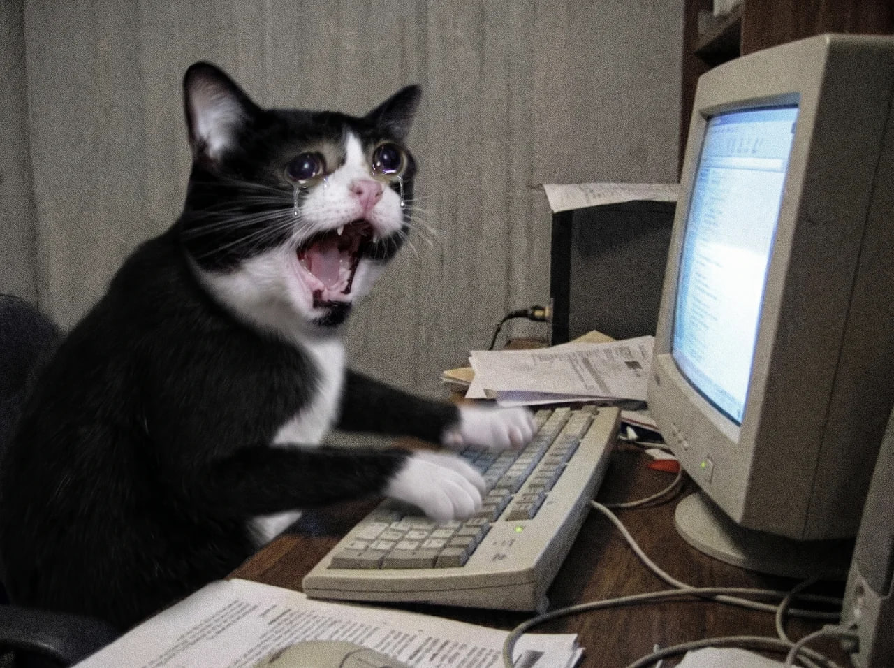Screaming Cat community meme 26