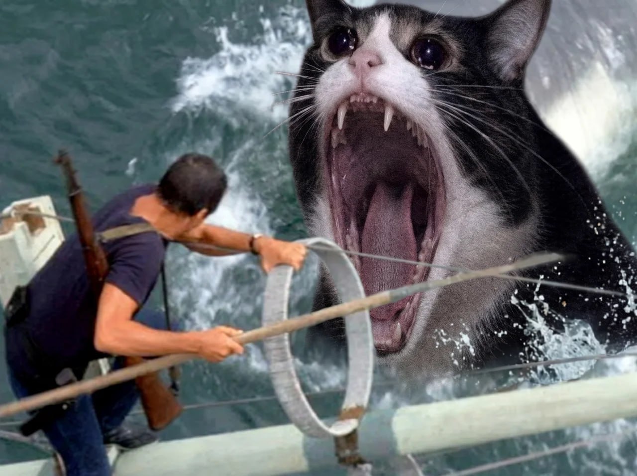 Screaming Cat community meme 3